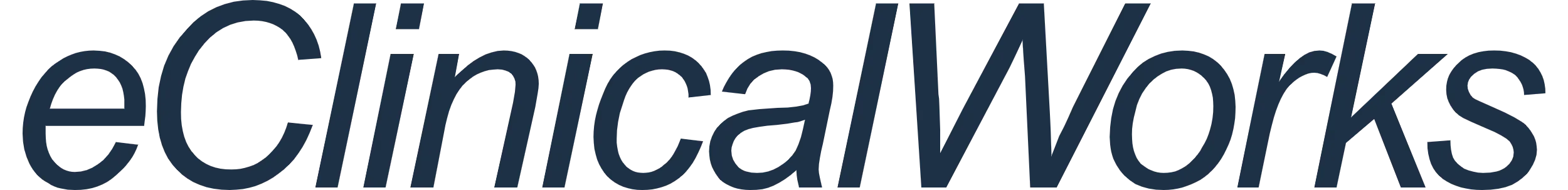 eClinicalWorks logo representing integration with the PharmCRM platform, symbolizing interoperability with the electronic health record system, clinical documentation exchange, patient record synchronization, and enhanced practice management connectivity