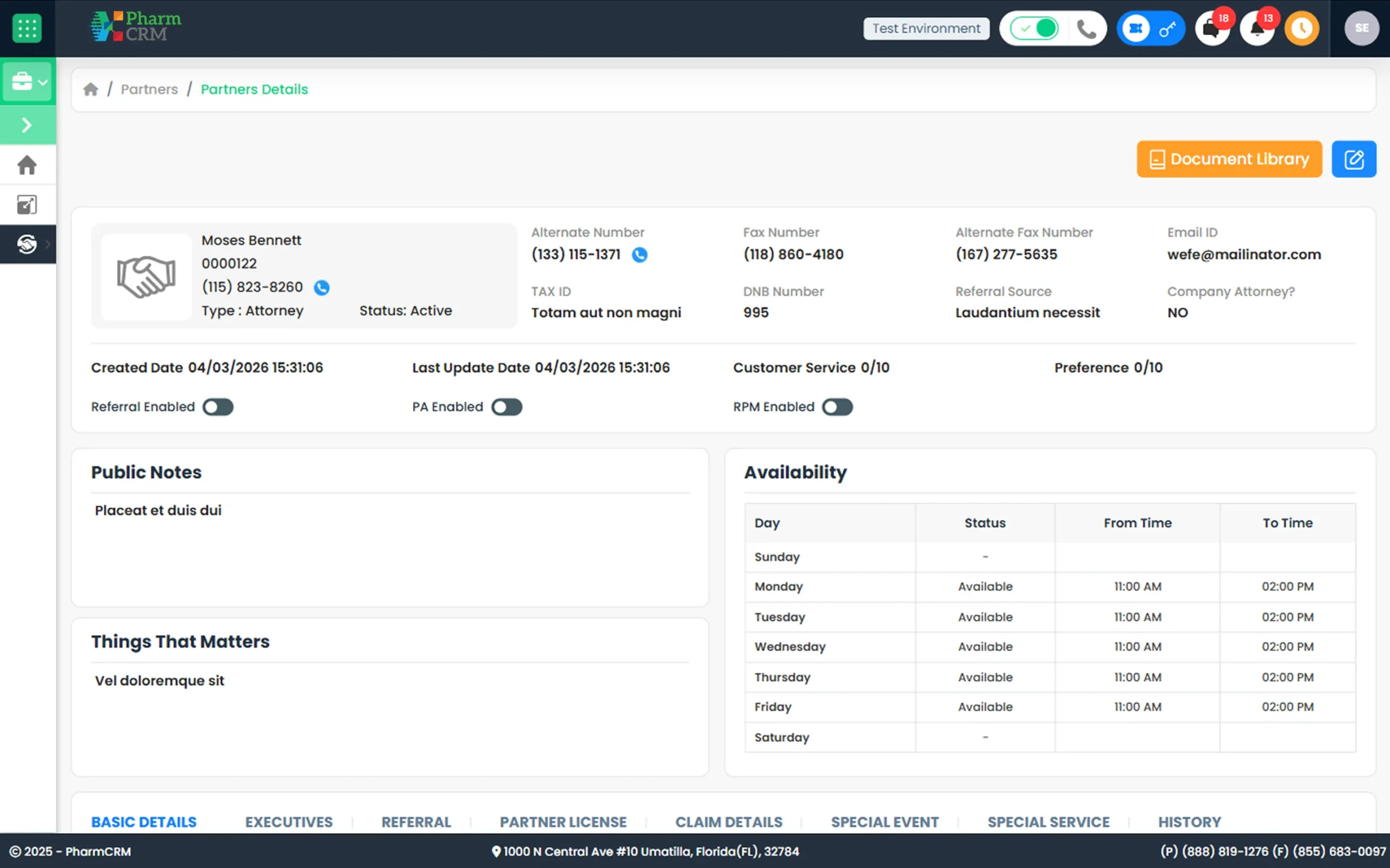 Centralized <span>Partner Management</span>